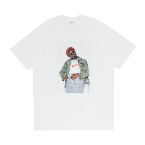 SUPREME ANDRE 3000 T-SHIRT "WHITE" FW22