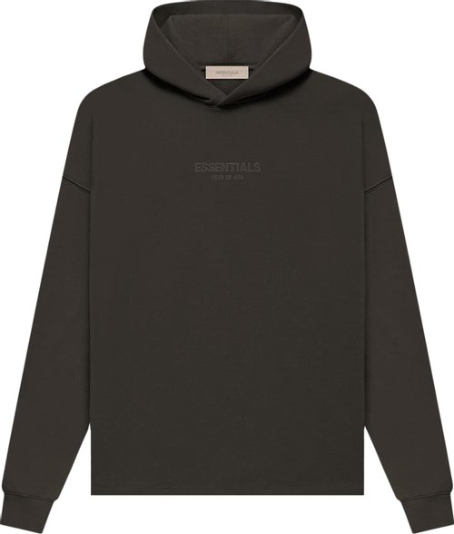 FEAR OF GOD ESSENTIALS RELAXED HOODIE "OFF BLACK" FW22
