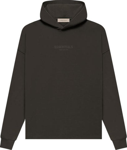 FEAR OF GOD ESSENTIALS RELAXED HOODIE "OFF BLACK" FW22