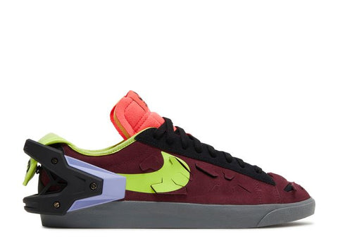 nike Slipper x ACRONYM BLAZER LOW "NIGHT MAROON" DN2067 600