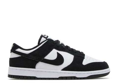 nike girls DUNK LOW RETRO SE "SUEDE PANDA" FQ8249 100