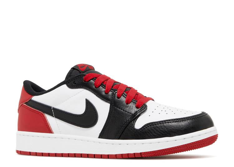 Air Jordan 1 Retro Low OG (GS) "BLACK TOE" CZ0858 106