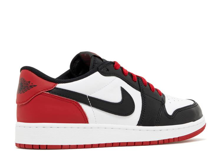 Air Jordan 1 Retro Low OG (GS) "BLACK TOE" CZ0858 106