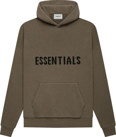 yeezy fly365 2017 results 2016 2018 ESSENTIALS KNIT HOODIE "HARVEST" FW21