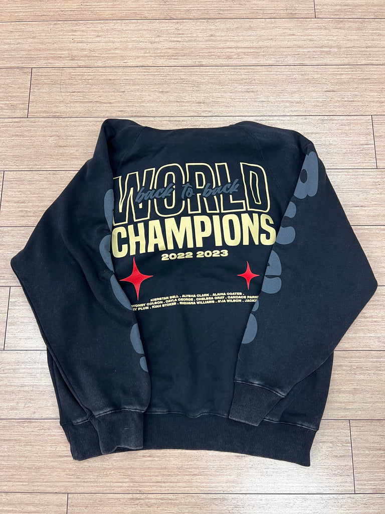 Aces Back 2 Back Championship Hoodie "BLACK" N/A