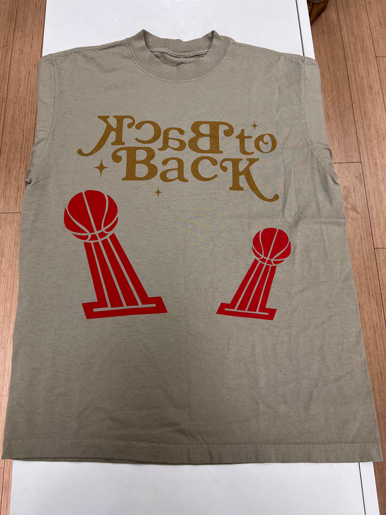 Aces Back 2 Back Championship T-Shirt "TAN" N/A