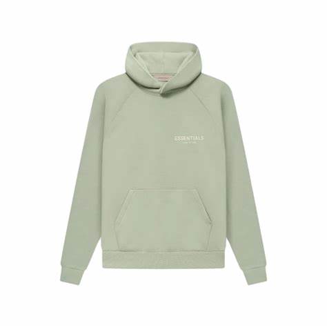 FEAR OF GOD ESSENTIALS HOODIE "SEAFOAM" SS22