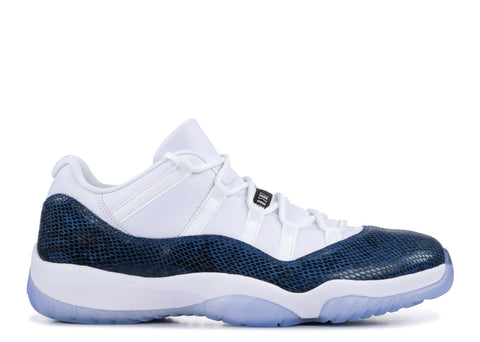 Air Jordan 11 Low Retro "NAVY SNAKESKIN" CD6846 102