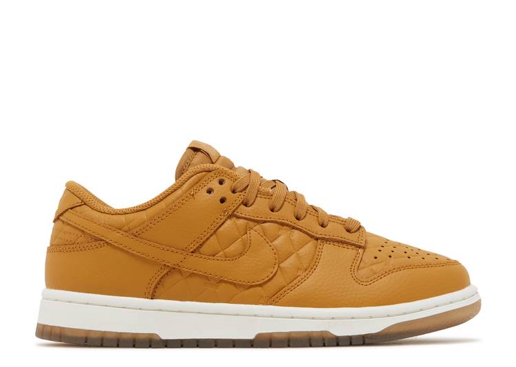 WMNS NIKE DUNK LOW "QUILTED WHEAT" DX3374 700