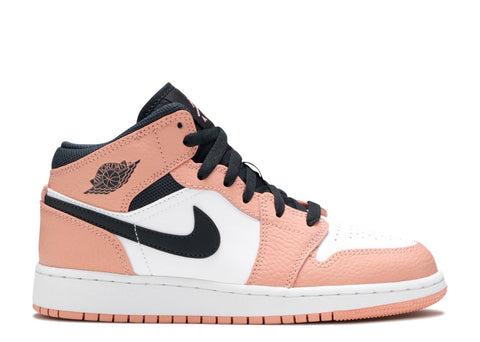 Air Jordan 1 Mid GS "PINK QUARTZ"  555112 603