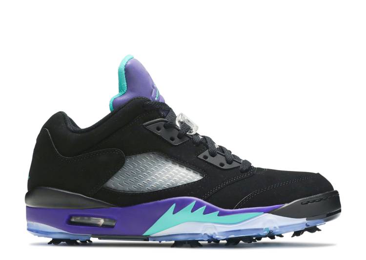 Air Jordan 5 GOLF "BLACK GRAPE" CU4523 001