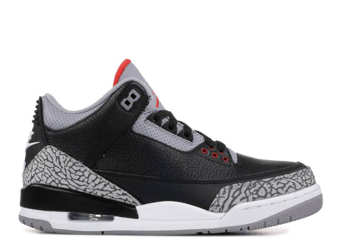 Air Jordan 3 Retro OG BG "BLACK CEMENT 2018" 854261 001