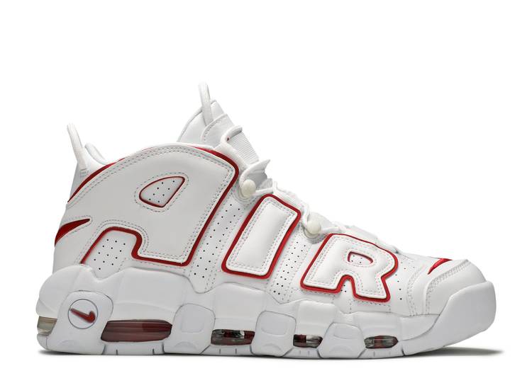 Nike Air More Uptempo "VARSITY RED OUTLINE" 921948 102