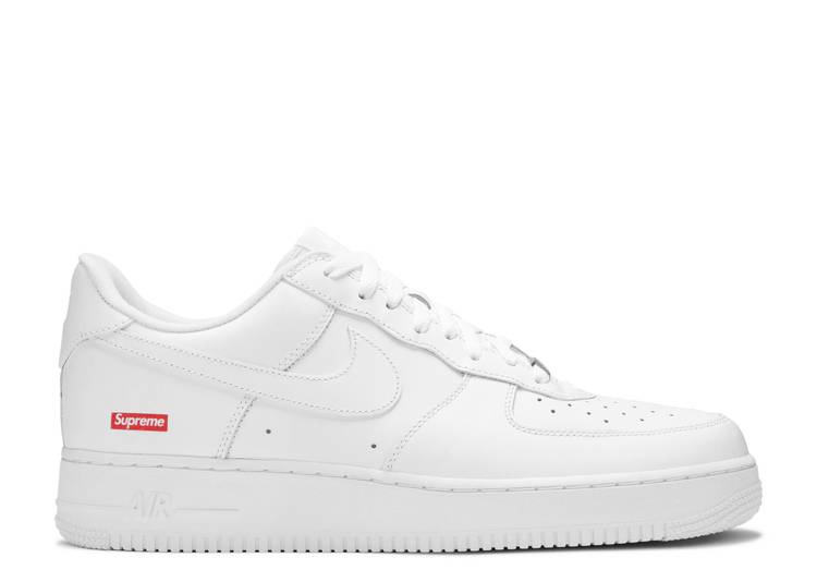 Nike Air Force 1 Low x Supreme u0026quot;WHITEu0026quot; CU9225 100