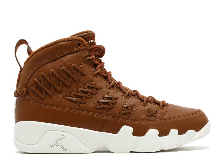 AIR JORDAN 9 RETRO "PINNACLE BASEBALL PACK BROWN" SAMPLE