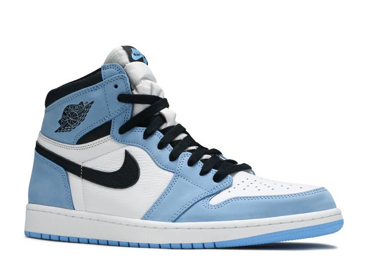 Air Jordan 1 Mid 'University Blue Black' 10.5