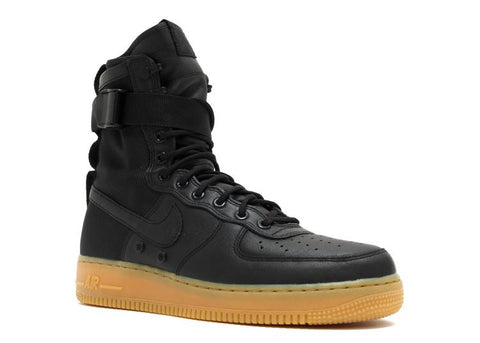 PRE-OWNED Nike SF AF1 "BLACK GUM" 859202 009