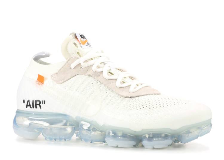 PRE-OWNED NIKE AIR x OFF-WHITE VAPORMAX "2018 WHITE” AA383 100