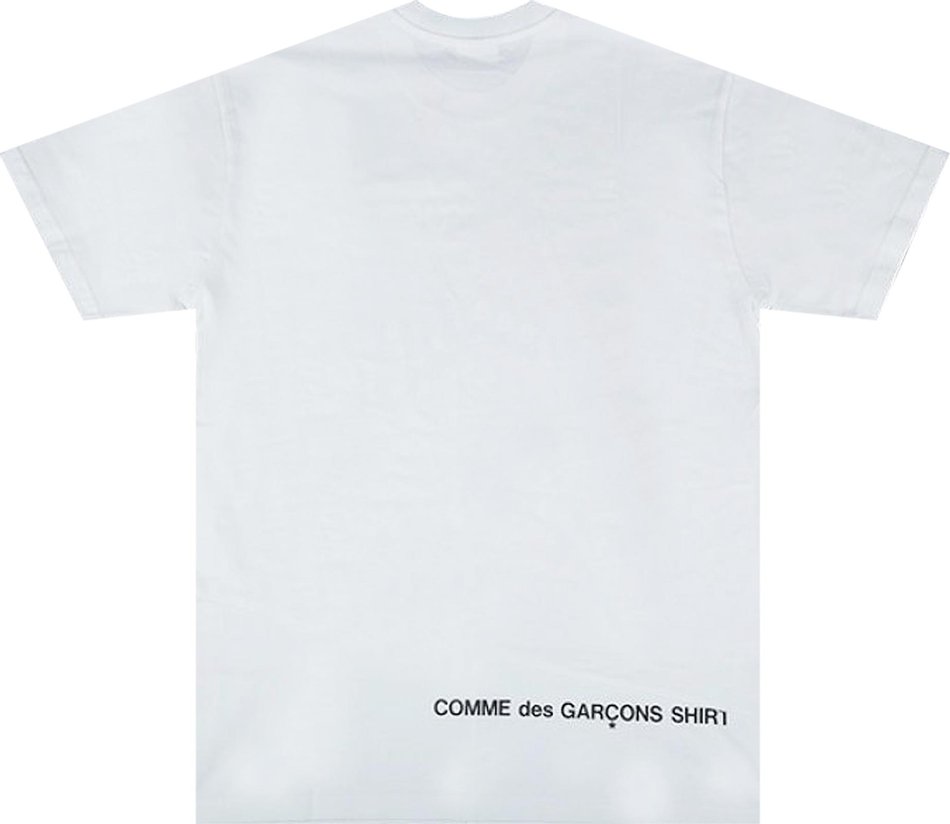 SUPREME x Commes des Garcons &quot;Box Log Split&quot; T-Shirt