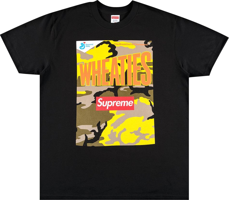 Supreme Black Half T-Shirt - Shark Shirts