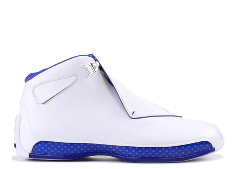 Air Jordan 18 Retro "White Hyper Royal"