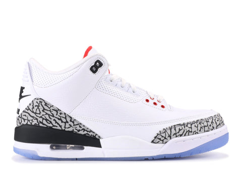 Air Jordan 3 Retro “Free Throw Line White Cement" 923096 101