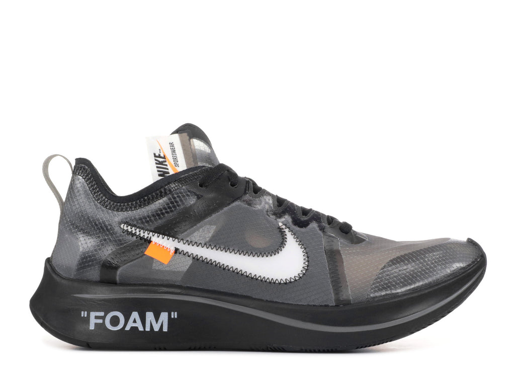 Nike Off-White Zoom Fly "BLACK"  Pre-Owned
