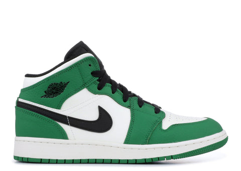 Air Jordan 1 Mid GS "PINE GREEN"  BQ6931 301