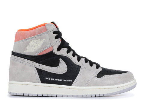 Air Jordan 1 Retro High OG "GREY CRIMSON" 555088 018