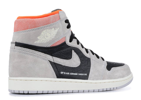 PRE OWNED - Air Jordan 1 Retro High OG "GREY CRIMSON"