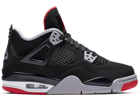 Air Jordan 4 Retro GS "BRED 2019" 408452 060