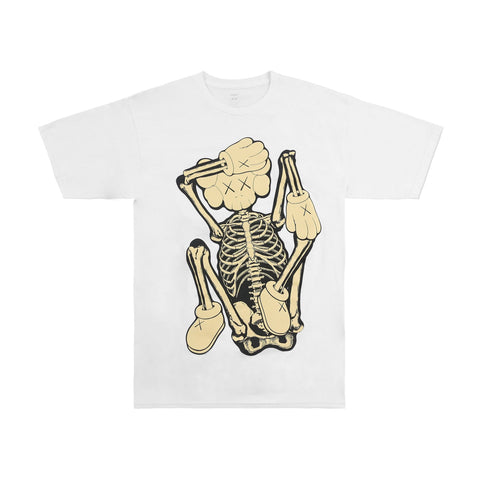 KAWS SKELETON NEW FICTION White/Bone