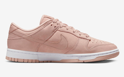 W and Nike Dunk Low PRM MF "PINK SUEDE" DV7415 600