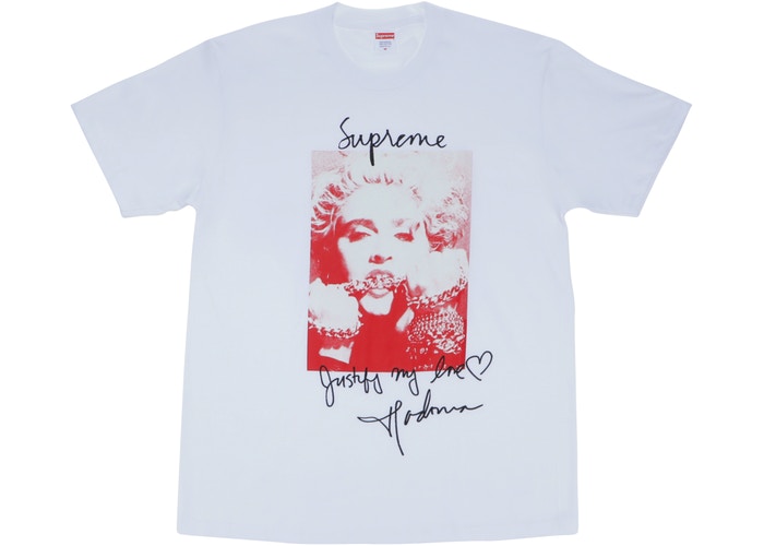 Supreme "Madonna" Tee White