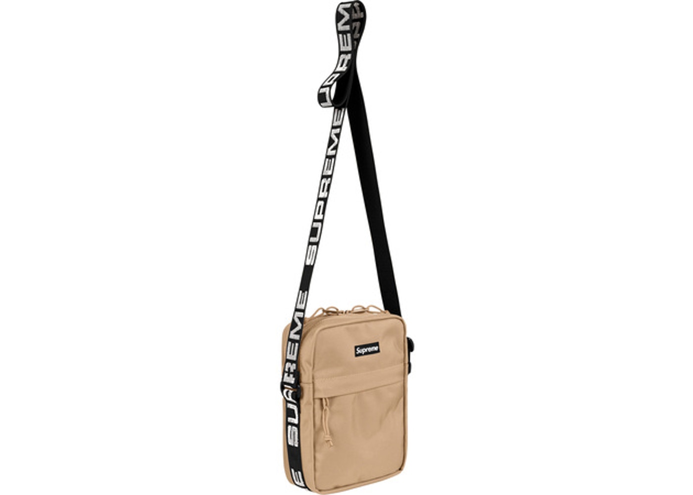 Supreme S/S 2018 Cordura Shoulder Bag Tan