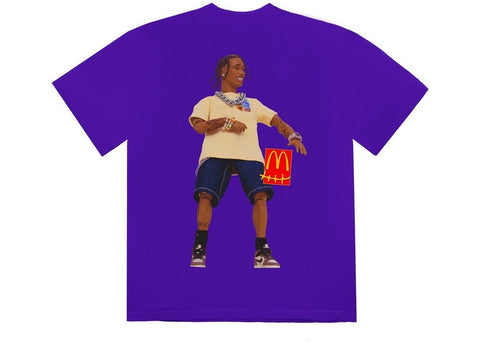 Travis Scott x McDonald's  "Action Figure Series II" T-Shirt Purple