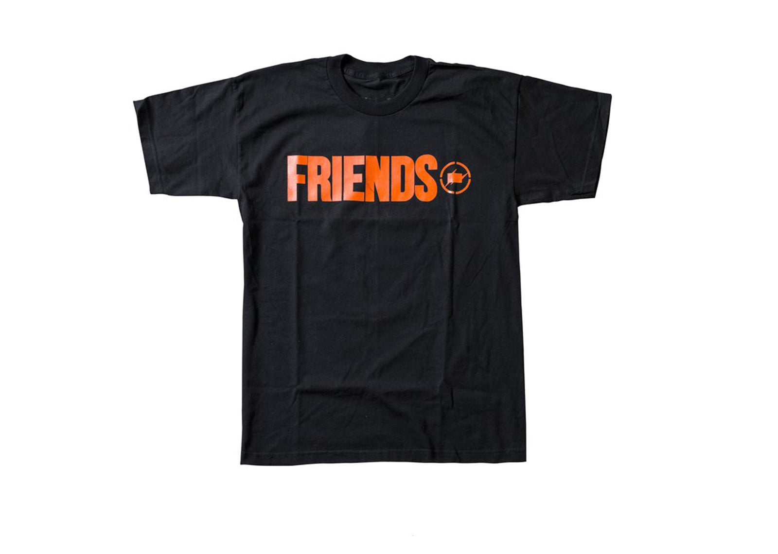 Buy Vlone Friends T-Shirt 'Black/Orange' - 1020 100000103FTS ORAN