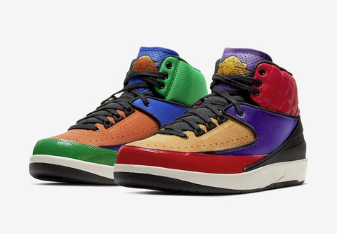 Air Jordan 2 Retro WMNS "MULTI-COLOR" CT6244 600