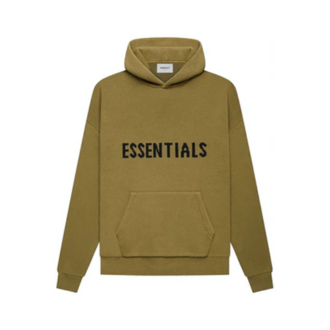 yeezy fly365 2017 results 2016 2018 ESSENTIALS KNIT HOODIE "AMBER" SS21