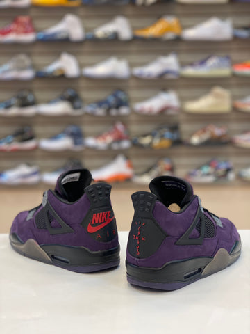 Air Jordan 4 Retro x Travis Scott "Purple SAMPLE"