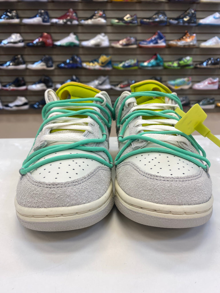 Pre Owned Nike Dunk Low x Off-White "LOT 14 OF 50" DJ0960 106