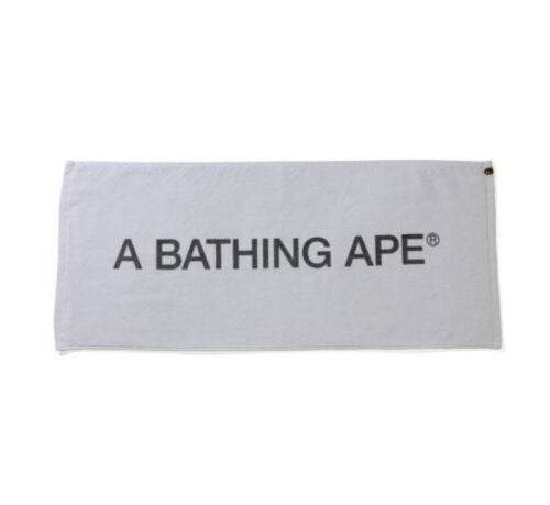 BAPE A BATHING APE SPORTS TOWEL "WHITE" N/A