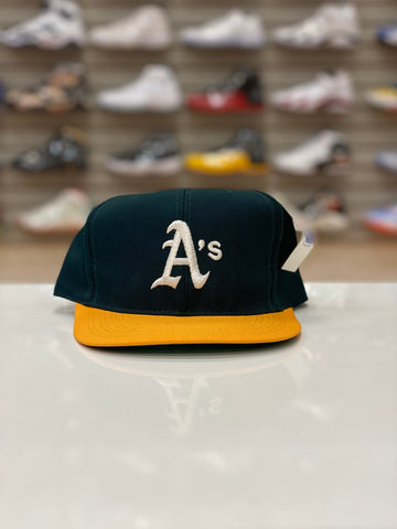 Vintage American Needle Oakland Athletics Plain Logo Snapback Hat MLB
