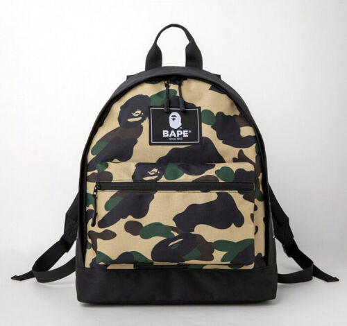 BAPE DAYPACK "FIRST CAMO YELLOW" N/A