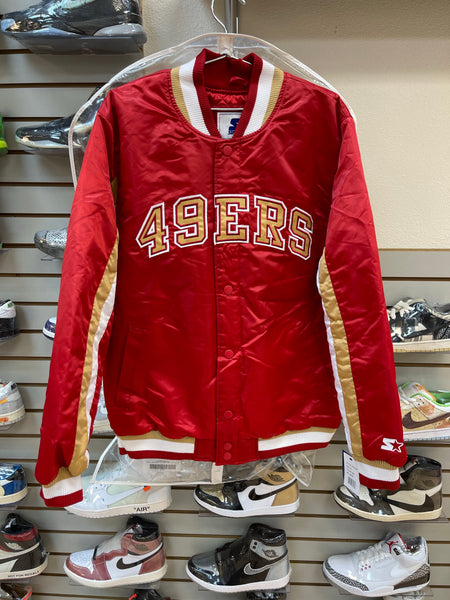 San Francisco 49ers Ace Gold Satin Jacket