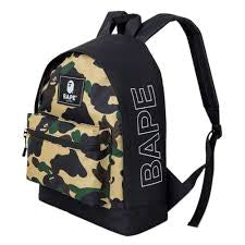 BAPE DAYPACK "FIRST CAMO YELLOW" N/A