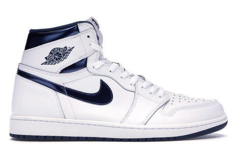 Air Jordan 1 Retro High OG "METALLIC NAVY" 555088 106