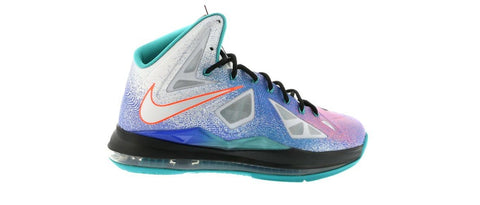 Nike LeBron 10 "PURE PLATINUM" 541100 008