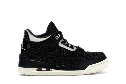 Jordan 3 Retro "AWOK Vogue Black (W)" BQ3195 001 .