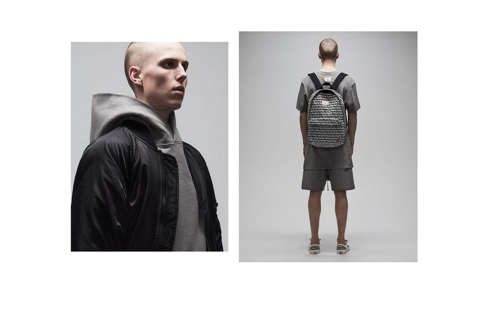 PACSUN X FOG "FEAR OF GOD Essentials" Printed Backpack